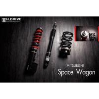 ราคา โช๊ค Mitsubishi Space Wagon - H.Drive Spec ตรงรุ่นรถ ไม่ต้องตัดแปลง H-Drive Hdrive Shock Up สตรัท ปรับเกลียว (23536273101)