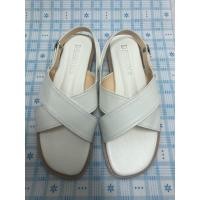 ราคา รองเท้าสายไขว้รัดส้นสีขาว เบอร์ 38 (4050256585)