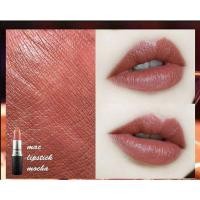 ราคา ♞,♘[Full Size] MAC Mocha 813 | 3g | Satin Lipstick | M.A.C | แมค | ลิปสติก (26752923834)