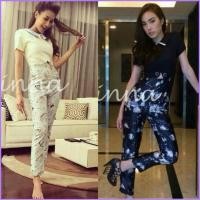 ราคา งานป้าย Arista จั๊มสูทขายาว ลายหมาป่า (3243521840)