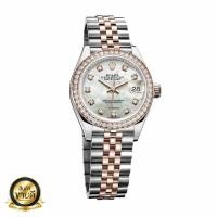 ราคา Rolex Datejust 279381RBR Everose Gold Sundust With Diamond Dial (26237385298)