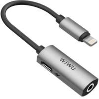 ราคา WIWU LT 01 CY 28 Lightning Audio Adapapter Charg and syn (4333143189)