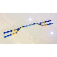 ราคา ค้ำหลบป้าย หลบป้ายไทเท ค้ำไทเททอง หลบป้ายแบบ4ขาไดร์ทอง ติดเพลทKitRacing มีของทุกรุ่น พร้อมหัวจ๊อย (18953551862)