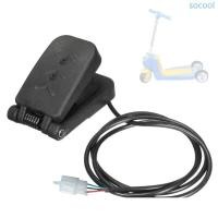 ราคา Soc* Go Kart จักรยานไฟฟ้าสกู๊ตเตอร์เบรคเท้าเหยียบคันเร่ง Ebike รถสามล้อไฟฟ้า Accelerator เหยียบควบคุมความเร็ว (28719929266)
