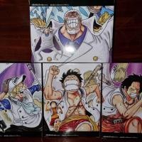 ราคา Banpresto Garp / ACE / Sabo / Luffy One Piece Magazine Figure - A Piece of Dream 1 - Vol 1-4 (PVC Figure) แมวแดง (11855451910)