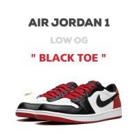 ราคา ♞,♘(พร้อมส่ง ของแท้ 100%) AIR JORDAN1 LOW OG BLACK TOE OHT (42004075616)