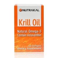 ราคา NUTRAKAL Krill Oil บรรเทาอาการอักเสบเรื้อรัง ลดไขมันอุดตัน (60 แคปซูล) (343855962)
