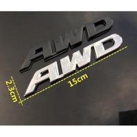 ราคา โลโก้ ตัวอักษร ฮอนด้า ขับเคลื่อนทุกล้อ ติดด้านหลัง งานโลหะ AWD honda crv brv hrv metal 3d logo emblem (9715741449)