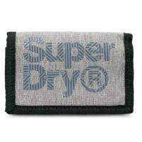 ราคา กระเป๋าสตางค์ Superdry Velcro ของแท้ Beg Duit Dompet (23543708786)