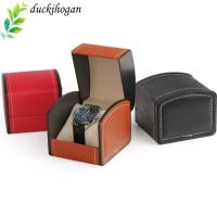 ราคา กล่องเก็บนาฬิกา DUCQIHOGAN, จอแสดงผลนาฬิกาป้องกันการล่มสลายหนัง PU, ความเรียบง่ายทนทานพลิกฝาครอบกล่องบรรจุภัณฑ์นาฬิกา (42413455141)