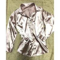 ราคา เสื้อเชิ้ตแขนยาวผ้าซาติน (9315881652)