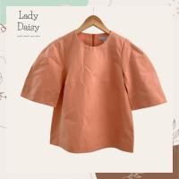 ราคา Claudia Keind เสื้อคอกลม เสื้อแขนสั้น เสื้อออกงาน สีส้ม สีพีช (16533870139)