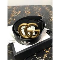 ราคา GUCCI เข็มขัด รุ่น Gucci X Adidas GG Marmont Belt Black/White Code: 406831 U4DAT 8845 (26667298569)