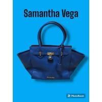 ราคา กระเป๋าถือ Samantha Vega มือสอง สีน้ำเงิน สภาพดี ⭐ (22885658278)