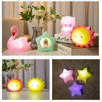 ราคา โคมไฟน่ารักLED โคมไฟตกแต่งห้องนอน ลายน่ารักๆ (5752372818)