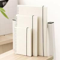 ราคา สมุดโน๊ตเกลียว 80 แผ่น ก5 ตารางลายเส้นจุด สมุดปกใส (26370257042)