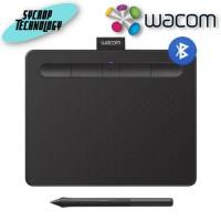 ราคา BLUETOOTH GRAPHIC TABLET (กระดานกราฟิกบลูทูธ) WACOM INTUOS SMALL CTL-4100WL/K0-CX PEN & BLUETOOTH (BLACK) (14846752441)