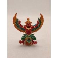 ราคา มหาพญาครุฑรุ่นยอดอริยทรัพย์หลวงพ่อยอดโกสโลวัดตะคร้ออำเภอโนนไทยจังหวัดนครราชสีมา เนื้อทองระฆังลงยา (19708861948)
