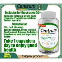 ราคา Centrum Silver Adult 50+ Multivitamin Mineral 325 Tablets USA (41701395664)