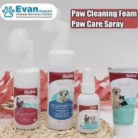 ราคา Bioline Pet Paw Care Cream Cat Cleanser Foot Care Dog Foot Wash Foam Spray Outdoor (40709968291)