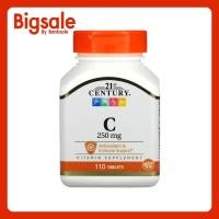 ราคา 21st Century, Vitamin C, 250 mg, 110 Tablets EXP 04/2024 (42600452682)
