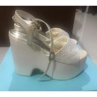 ราคา รองเท้าส้นเตารีด Fashion eyes รองเท้าเจ้าสาว (5206155415)