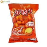 ราคา มารูโจ้ ถั่วลิสงอบกรอบรสกุ้ง 35g (28819692290)