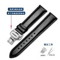 ราคา CASIO CASIO สายนาฬิกาหนังแท้ EFV540/506/S500/510/303 สร้อยข้อมือสีดําผู้ชาย 22 (28288864182)