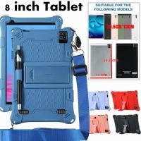 ราคา Universal Soft Silicone Case for 8 8.0 inch Tablet PC 3G/4G/5G Android Tablet PC Shockproof Cover Protective Shell 20.5*13CM (29800772205)