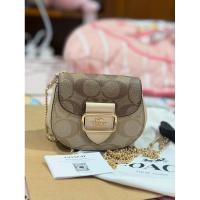 ราคา พร้อมส่ง กระเป๋าใส่บัตร Coach Morgan มือ 2 สภาพใหม่มาก (44050407754)
