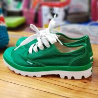 ราคา รองเท้าผ้าใบPalladiumสภาพใหม่ไม่เคยใส่จริงแค่ลองเดินไปมาในบ้านค่ะ (3016195951)