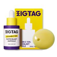 ราคา [K-BEAUTY] ZIGTAG PURE VITAMIN C 15% AMPOULE SERUM 24ML, BRIGHTENING & SPOT CARE (28991334473)