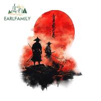 ราคา EARLFAMILY Samurai สติกเกอร์รถกระจกรถจักรยานยนต์ไฟฟ้า-จักรยานบุคลิกภาพกันน้ํา Decal Occlusion Scratch ตกแต่ง (40014288414)
