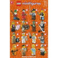 ราคา LEGO Minifigures 8804 Series 4 ของแท้ 100% มือสองสภาพใหม่ขายแบบแยกเศษ (41209349553)