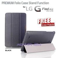 ราคา Flipcover LG G-Pad 8.0 V490: PREMIUM Folio Case Stand Function FREE SP (8622207674)