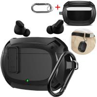 ราคา เกราะเคสกันกระแทกสําหรับ Beats Studio Buds / Buds + Plus อุปกรณ์เสริมหูฟังพร้อมพวงกุญแจสวิตช์หัวเข็มขัดกันกระแทกฝาครอบป้องกัน (27283330266)