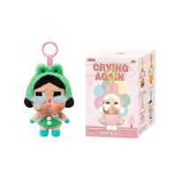ราคา [พร้อมส่งเช็คการ์ด] POPMART แท้ Crybaby Again Series-Vinyl Face Plush (What A Frog) (27025066323)