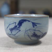 ราคา Jingdezhen เซรามิคเก่า Clay Hand-Painted ภูมิทัศน์ Master ถ้วยจีน Kung Fu ชุดชาถ้วยเดียวส่วนบุคคลในครัวเรือนชาถ้วย (41019208366)