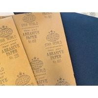 ราคา กระดาษทราย Star World กระดาษทรายขัดเหล็ก เบอร์ 120 ,220,400 (4918245311)