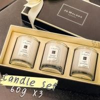 ราคา เทียนหอม Jo Malone London Candle Set ขนาด 60g x 3 ชิ้น *ของแท้ ป้ายคิงพาวเวอร์* โจ มาโลน (13904216315)