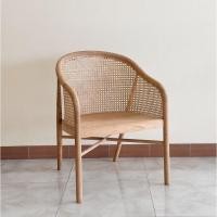 ราคา Arm chair อาร์มแชร์ เก้าอี้ไม้สักบุหวาย (23525314933)