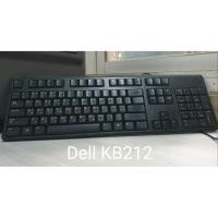 ราคา DELL Keyboard คีย์บอร์ดเดลมือสอง อังกฤษไทย หัว USB รุ่น KB212-B (44265257469)