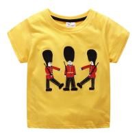 ราคา [90] เสื้อยืด เสื้อยืดเด็ก เสื้อยืดแขนสั้น สีเหลือง ลายทหาร (15086513550)