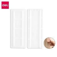ราคา Deli แผ่นติดรางปลั๊กไฟ สติ๊กเกอร์ติดผนัง แผ่นกาวติดรางปลั๊กไฟ ยึดปลั๊กแบบไม่ต้องเจาะกำแพง ติดผนัง Power Strip Holder (27925808034)