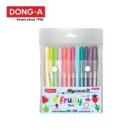 ราคา DONG-A (ดองอา) ปากกาสี My Color 2 เซ็ต 12สี ปากกามายคัลเลอร์ รหัส MC2-AS12 (25530731258)