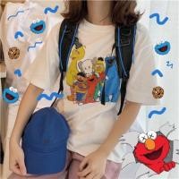 ราคา พร้อมส่ง เสื้อยืดลายการ์ตูนเอลโม่Elmo (2233084094)