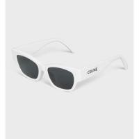 ราคา CELINE MONOCHROMS 01 SUNGLASSES IN ACETATE WHITE✅️✅️ (20635395636)