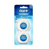 ราคา Oral-B ออรัลบี ไหมขัดฟัน เอสเซนเชียล ฟลอส 50 ม. แพ็คคู่ (14738419194)