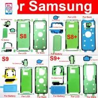 ราคา หน้าจอ LCD + ฝาหลัง + แบตเตอรี่ + สติกเกอร์เลนส์กล้อง แบบเต็มชุด เทปกาว สําหรับ Samsung Galaxy S8 S8 Plus S9 S9 Plus ซ่อม (24655697771)