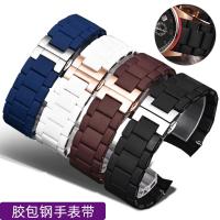 ราคา แทนที่ อาร์มานี่ สายนาฬิกาชายซิลิโคน อาร์5889/5890/5905/5920 หญิงยางห่อเหล็กนาฬิกา โซ่ (44069195826)